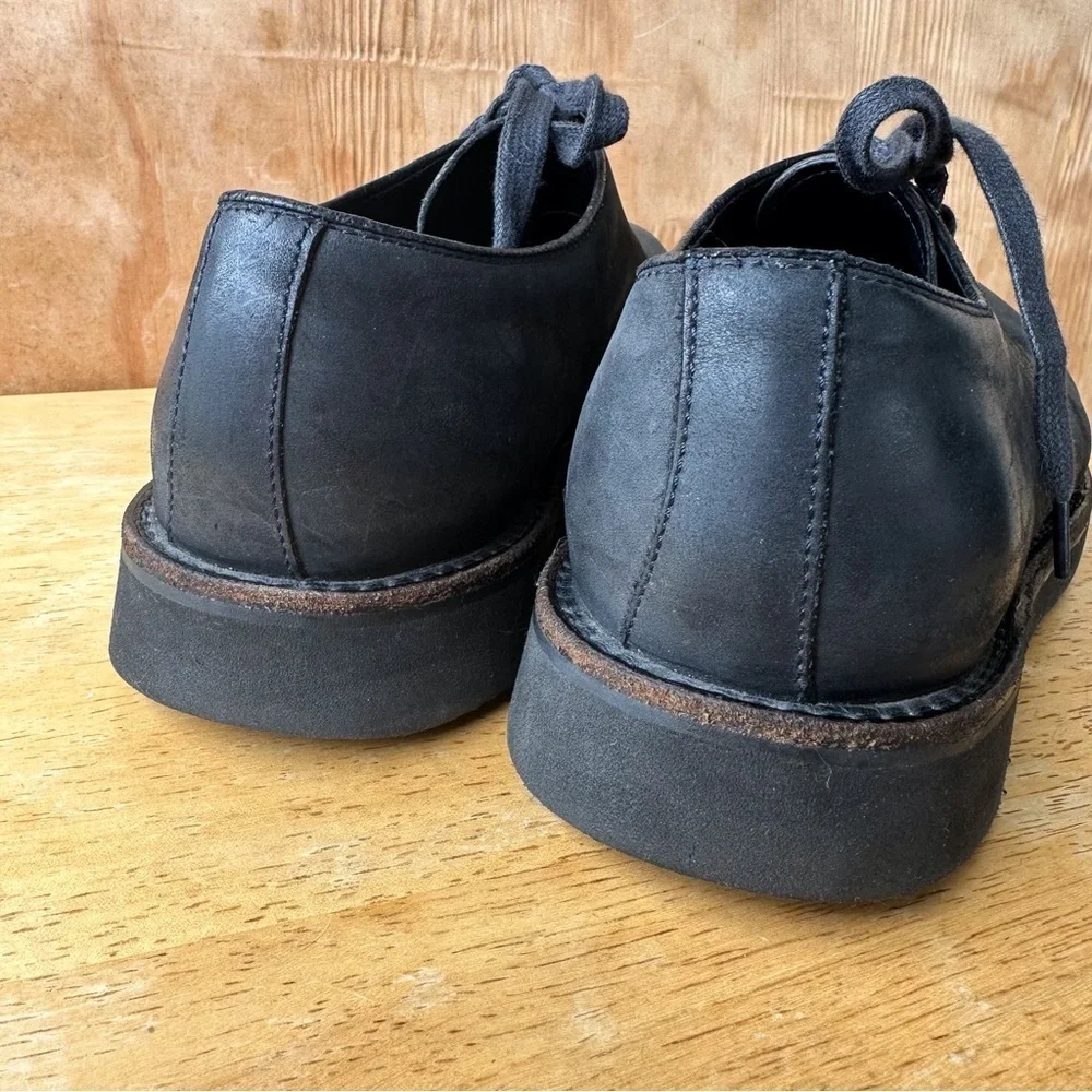 Broken Homme Michael Oxford Black leather Shoe